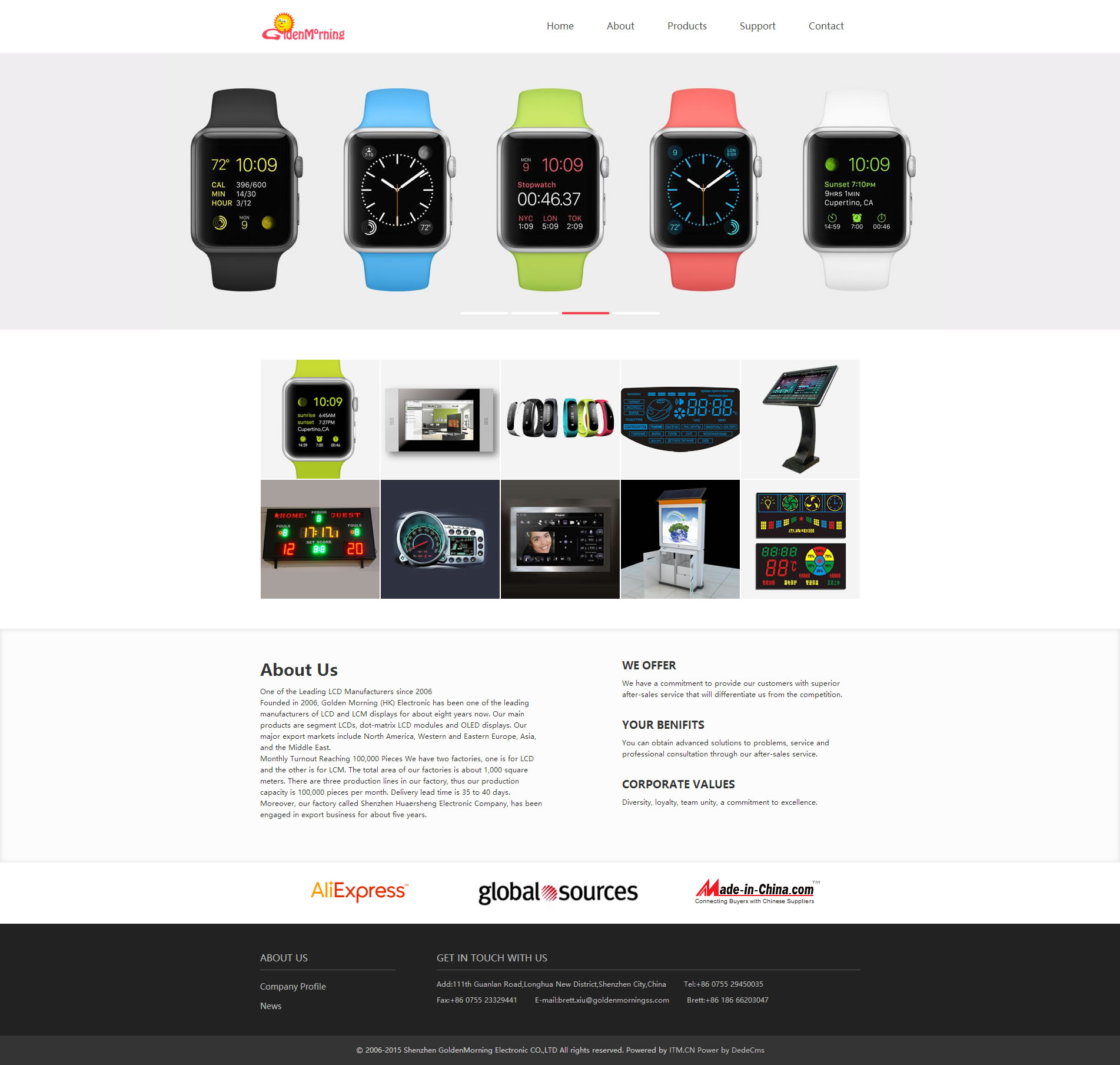 GlodenMorning(H.K) Electronic CO.,LTD,powered by www.itm.cn